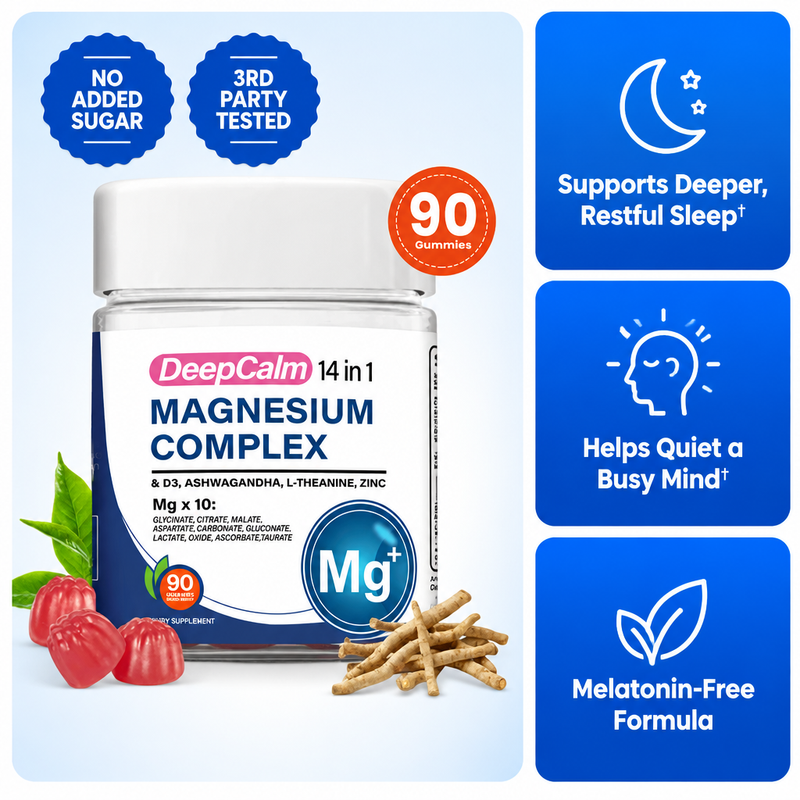 Deep calm Magnesium complex 90 gummies