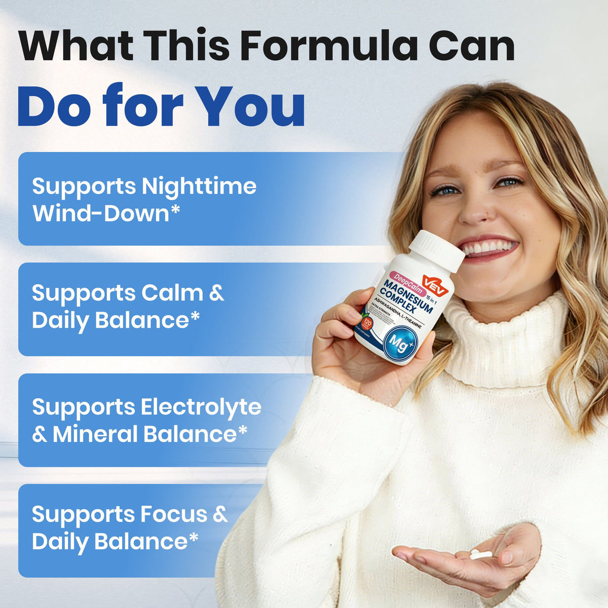 15 In 1 Deep Calm Magnesium Complex Capsules