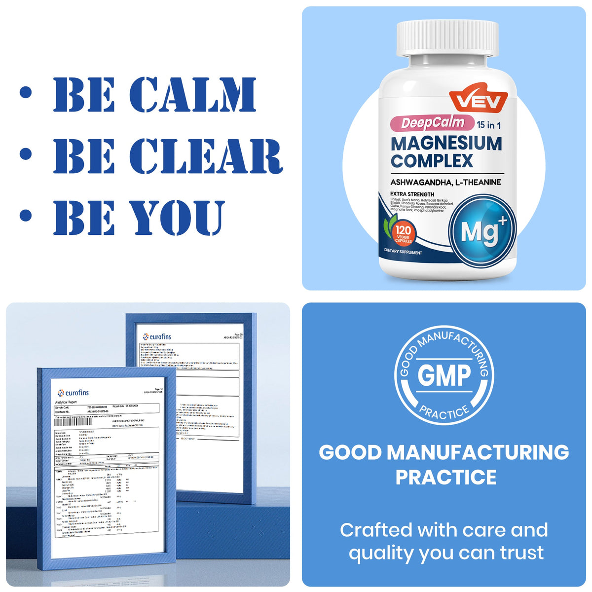 15 In 1 Deep Calm Magnesium Complex Capsules
