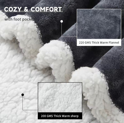 Heated Wearable Blanket